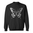 蝶 蝶の翅 蝶 昆虫 蝶 スウェットシャツ
