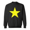 複数の色にイエロースター。 スウェットシャツ