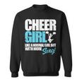 面白いチアリーダーシャツ かわいいチアリーディングガールギフト スウェットシャツ