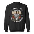 面白いディーゼルメカニックシャツ I Love Themell Of Diesel スウェットシャツ