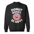 面白いドーナツしゃれ スウェットシャツ
