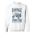 1984 年生まれのビンテージ トラクター ファーマーの誕生日 スウェットシャツ