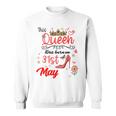 5月31日 誕生日 この女王は5月31日に生まれました スウェットシャツ