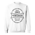 60Th Birthday 60歳 1965年生まれ ヴィンテージ 60年 スウェットシャツ