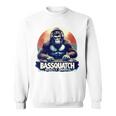 Bassquatch 音楽愛好家のためのサスカッチdjデザイン スウェットシャツ