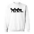 Centipede Humor Human Centiped Parody Horor スウェットシャツ