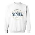 Colombia レトロなスタイルのヴィンテージコロンビア スウェットシャツ