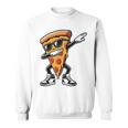 Dabbing Pizza スライス ダンス ピザ 幼児 男の子 ダンス 食通 スウェットシャツ