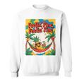 Feelin' Pine Feelin' Fine パイナップル トロピカル ビーチ 楽しい スウェットシャツ