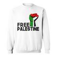 Free Palestine パレスチナの旗無料パレスチナ スウェットシャツ