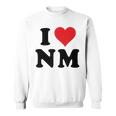 I Heart Nm Initials I Love NM First And Last Name N M スウェットシャツ