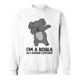 I'm A Koala In A Human コスチューム ファニー コアラ スウェットシャツ