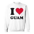 I Love Guam スウェットシャツ