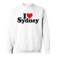 I Love Heartydneyyd Namee Australia スウェットシャツ