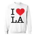 I Love La Top I Heart Los Angeles バケーションギフト スウェットシャツ