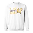 I Love My Leopard Gecko トカゲ ヒョウ ヤモリ 爬虫類 スウェットシャツ
