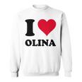 I Love Olina スウェットシャツ