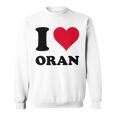 I Love Oran スウェットシャツ