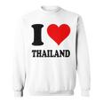 I Love Thailand スウェットシャツ
