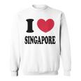 I Loveingapore シンガポールが大好き スウェットシャツ
