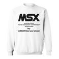 Msx コンピューター スウェットシャツ