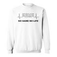 No Game No Life！ノーゲームノーライフ！ゲーマーの心拍図 スウェットシャツ
