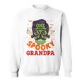 Onepooky Grandpa ハロウィン ホラーマン サングラス ファミリー 長袖tシャツ スウェットシャツ
