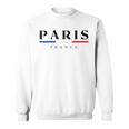 Paris With France Flag Novelty Graphic & Cool s スウェットシャツ