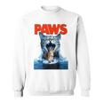 Paws Cat Lover ホラー映画 パロディ スウェットシャツ