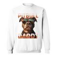 Pitbull Daddyピットブル・パパ・ヴァタータグ アメリカン・ピット・ブル・テリア・パパ 長袖tシャツ スウェットシャツ