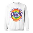 Pride Removes Nasty Orange Stains Pride Month Lgbtq Retro Sweatshirt
