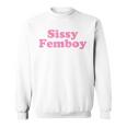 Sissy Femboy Crossdressing Aesthetic スウェットシャツ