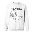 Tea-Rex おもしろドリンクグラフィック スウェットシャツ