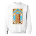 The Tower タロットカード パンケーキタワー 朝食愛好家 長袖tシャツ スウェットシャツ
