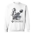 V8 エンジン スウェットシャツ