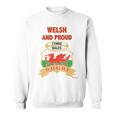 Welsh Dragon Wales ラグビートップ 長袖tシャツ スウェットシャツ