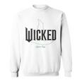 Wicked Movie ロゴ エルファバ スロップ スウェットシャツ