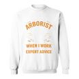 Yes I'm An Arborist Arboricultureアーボリスト 長袖tシャツ スウェットシャツ