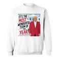「今年一番素晴らしい言葉だ」トランプクリスマス 長袖tシャツ スウェットシャツ