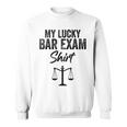これは私のラッキーバー試験シャツ面白いラッキーバー試験 スウェットシャツ