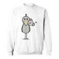みんな大好きハシビロコウ 動かない鳥 はしび郎クラブtシャツ どうぶつ Zoo コアラ 鳥 オリジナル ハシビロコウ スウェットシャツ