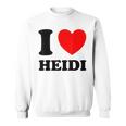 アイ・ラブ・ハイジ スウェットシャツ
