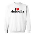 アイ・ラブ・ハート・オーストラリア スウェットシャツ