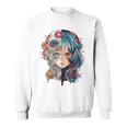 アニメ 漫画 モチーフ カラフル イラスト アニメ スウェットシャツ