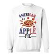 アメリカ国旗-アメリカン・アズ・アップルパイ スウェットシャツ
