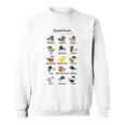 イギリス アヒル かわいい 動物 鳥 陽気なウィットティユーモア スウェットシャツ