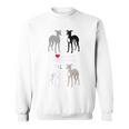 イタリアン・グレイハウンドが大好き スウェットシャツ