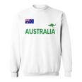 オーストラリア 国旗 カンガルー サッカー ラグビー フットボール 水泳 応援 スウェットシャツ