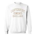 カンタベリー イングランド Uk Est Year Athletic Beige Distressed スウェットシャツ