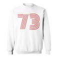 クールレトロライティングジャージ、背番号73 1973 スウェットシャツ